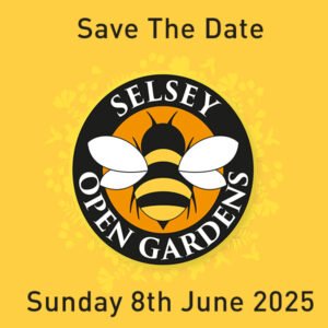 Selsey Open Gardens - Save The Date - 8th June 2025